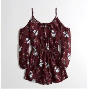 Hollister Floral Romper
